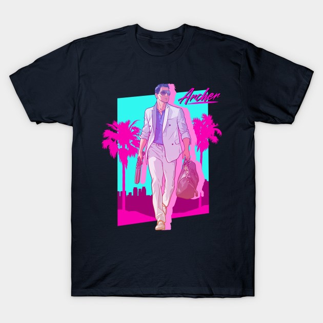 Archer Vice T-Shirt by WorldsFair